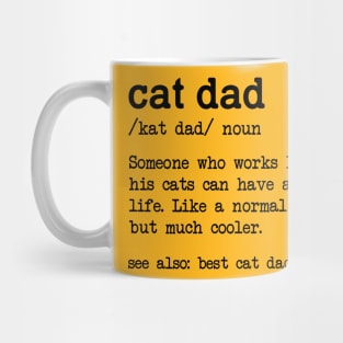 Cat Dad Mug